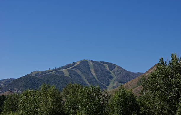 Sun Valley Clear Air Central Idaho's Rocky Mountains. Sawtooth National Recreation Area stock pictures, royalty-free photos & images