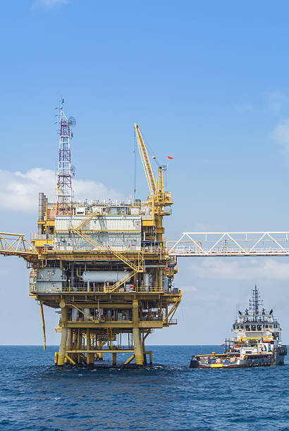istock oil platform on the sea 486622239