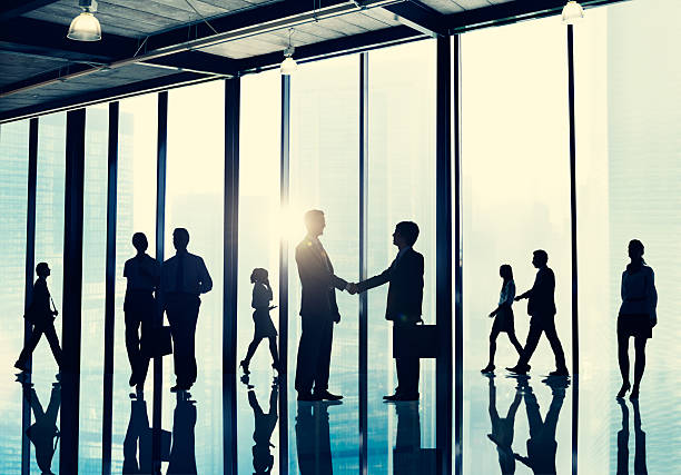 istock Corporate Business Team Connection Discussion Working Concept 486623458