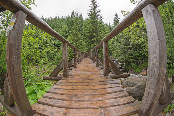 istock View of bridge - fisheye distortion 486625912
