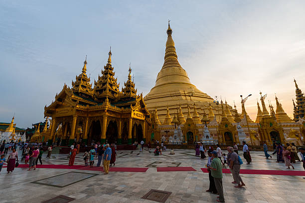 istock Shwedagon Pagoda. Yangon, Myanmar 486626376