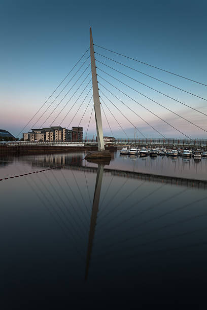 istock Swansea Millennium bridge 486630482