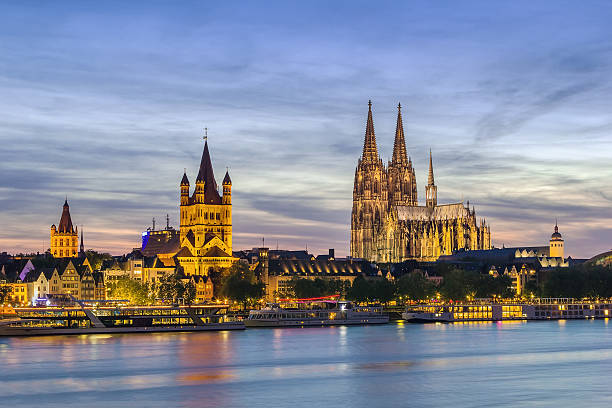istock view of Cologne, Germany 486631140
