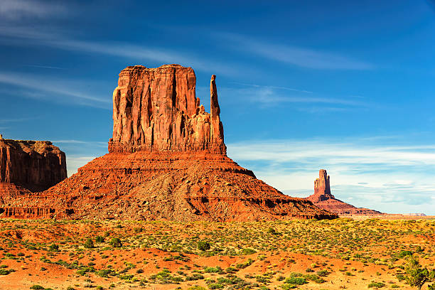 istock The unique landscape of Monument Valley 486631844