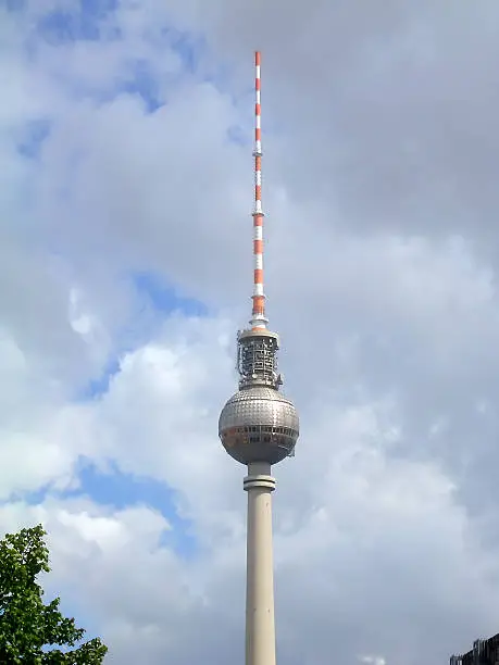 TV Tower in Alexanderplatz, Berlin, Germany