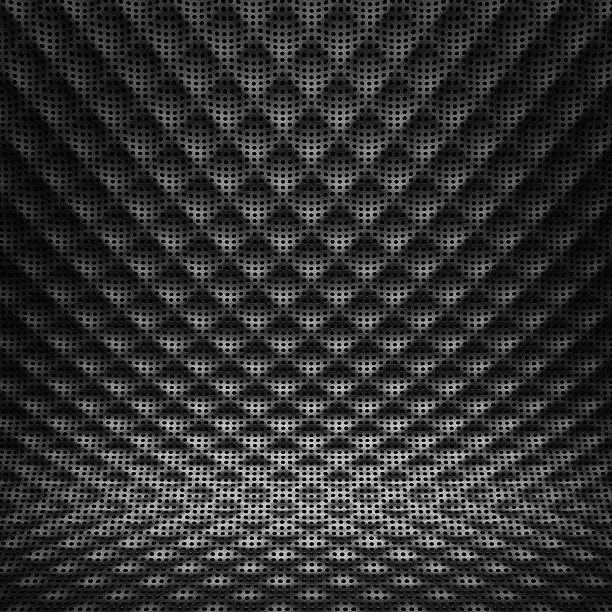 Photo of Metal Background with Little Holes