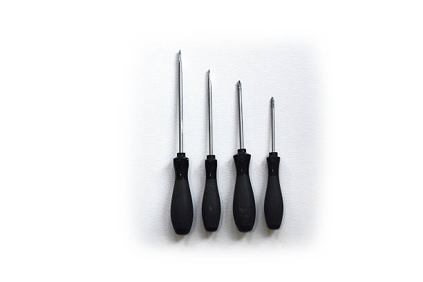 istock Set Of Screwdrivers Isolated On White 486642322