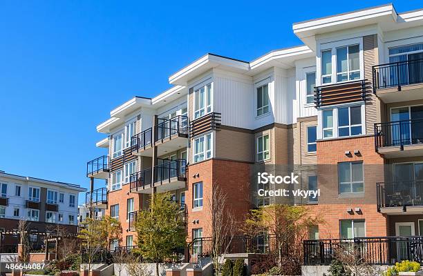 Apartment Building Stock Photo - Download Image Now - Apartment, Building Exterior, Outdoors