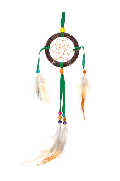istock Native american indian dreamcatcher over white background 486645309
