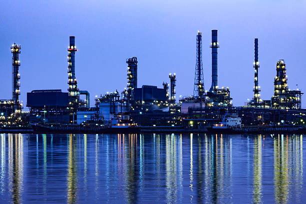 istock Oil Refinery at Bangkok Thailand. 486645506