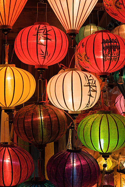 istock Silk lanterns in Hoi An city, Vietnam 486646327