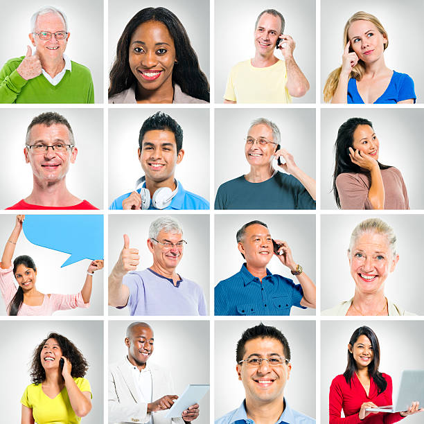 istock Multi-Ethnic Group Of People Social Networking And Expressing Positivity 486647155