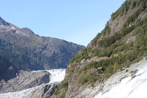 View of Mendenhall glacier; Juneau, Alaska