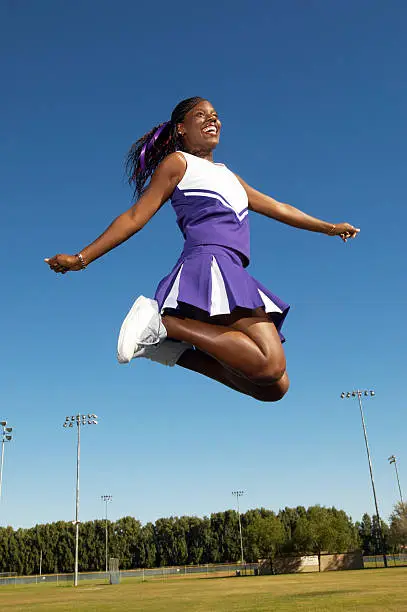 Cheerleader Mid-air