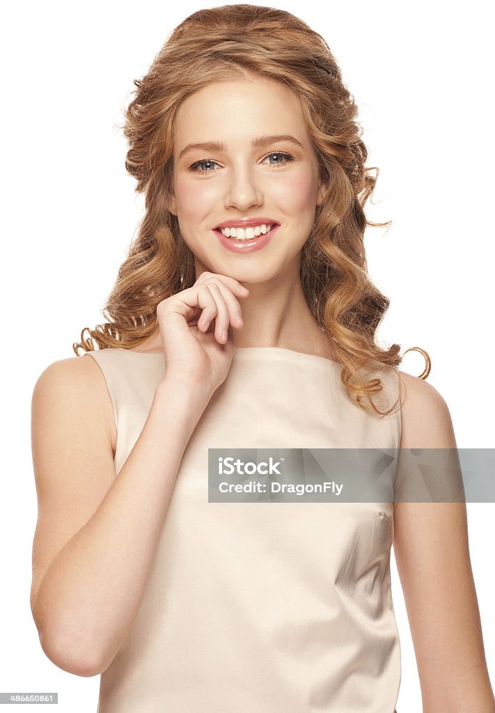 Femme avec une belle coiffure - Photo de Adulte libre de droits