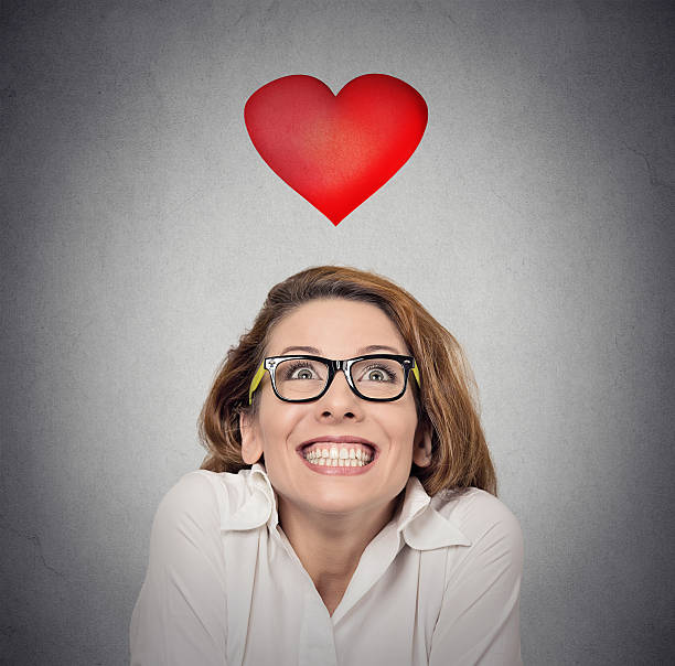 istock Proposal anticipation. Funky woman in love 486651848