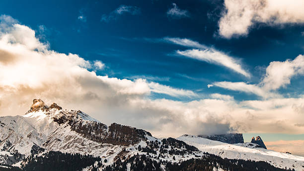 istock Italian Dolomiti ready for ski season 486654358