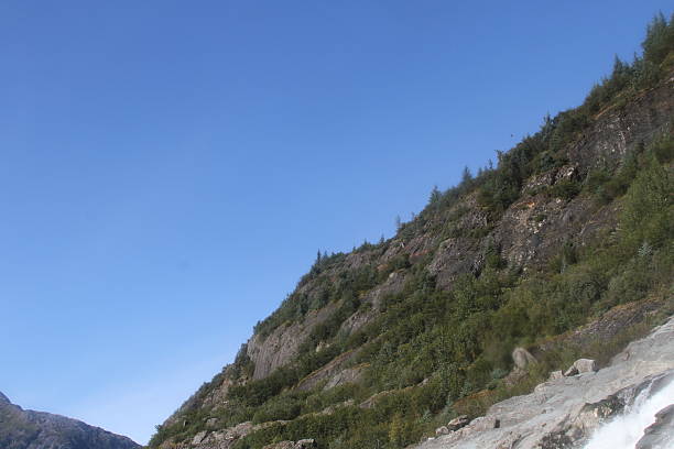 View of Mendenhall glacier; Juneau, Alaska