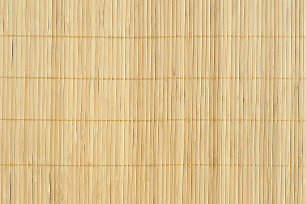 bamboo brown straw mat as abstract texture background compositio - tatami mat bildbanksfoton och bilder