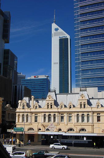 Buisiness building in city center, Perth, Western Australia
