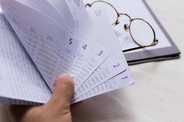 istock Bank Accout And Glasses 486662816