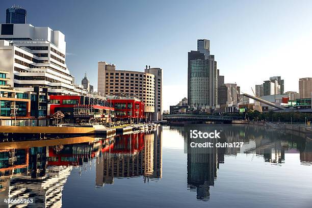 Melbourne Victoria Australia Stock Photo - Download Image Now - Architecture, Australia, Blue