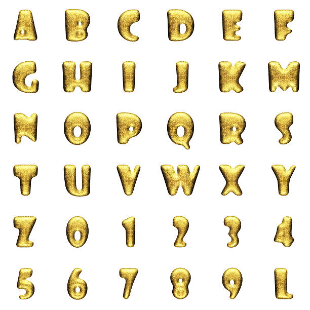 istock golden alphabet on white background 486667425