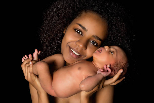 istock African mother posing with baby 486667671