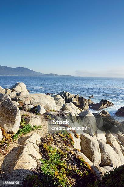 Rock At Seaside Stock Photo - Download Image Now - Beach, Blue, California