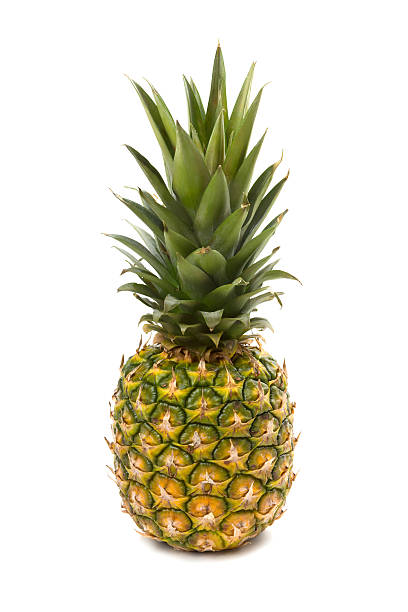 istock Close-up of sweet pineapple 486668889