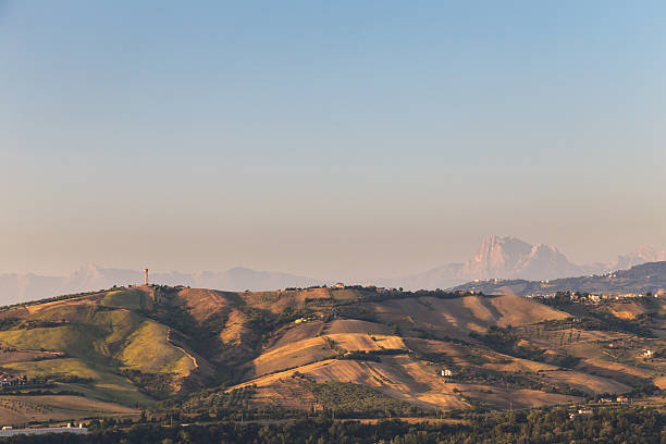 istock Sunset in the italian countryside 486669614