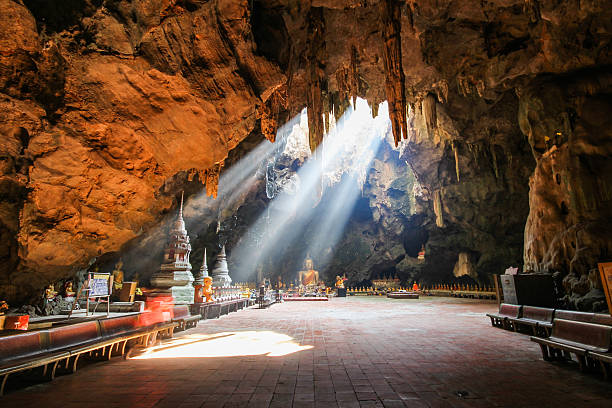 istock Khao Luang Cave, Phetchaburi Thailand 486670722