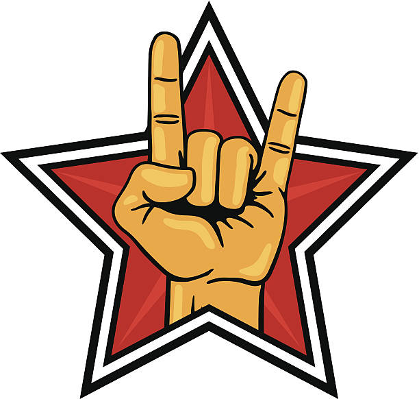 rock star - pop rock stock-grafiken, -clipart, -cartoons und -symbole