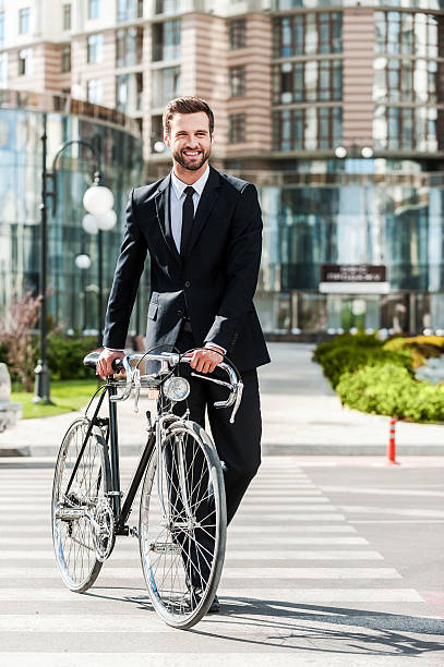 istock The perfect way to get to work. 486672086