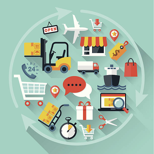 Delivery Concept http://s018.radikal.ru/i508/1403/fb/6120f3616ce7.jpg global logistics infographic stock illustrations