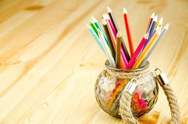 istock Pens in a beautiful glass 486676878