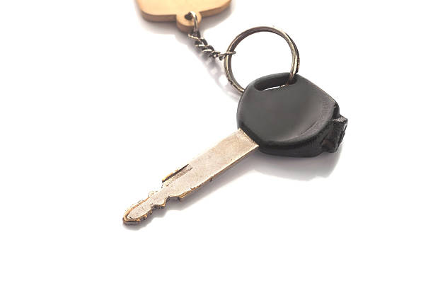 istock Old key of car isolated 486679850