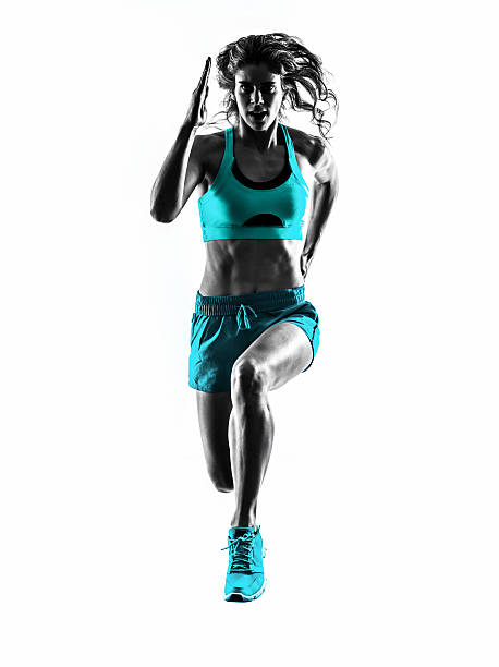 istock woman runner running jogger jogging silhouette 486680118