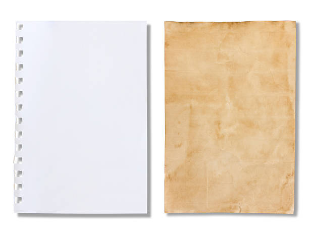 istock Sheet of Paper on white background 486681668