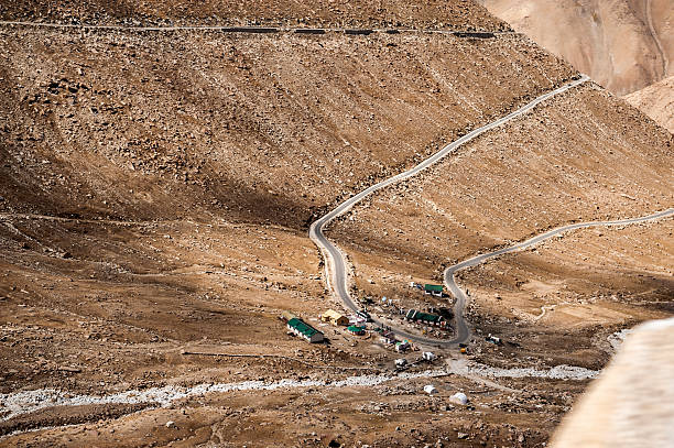 Highway, Ladakh, Jammu and Kashmir, India.