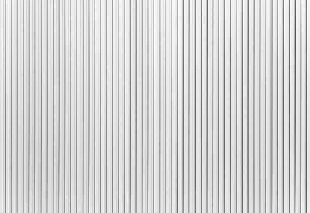 istock White metal plate fence seamless background and pattern 486685394