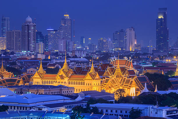istock Grand Palace at twilight Bangkok, Thailand 486692394