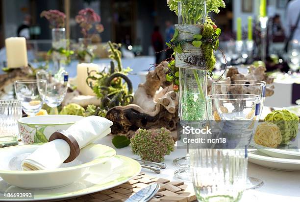 Beautiful Table Setting Stock Photo - Download Image Now - Luxury, Dining Table, Party - Social Event