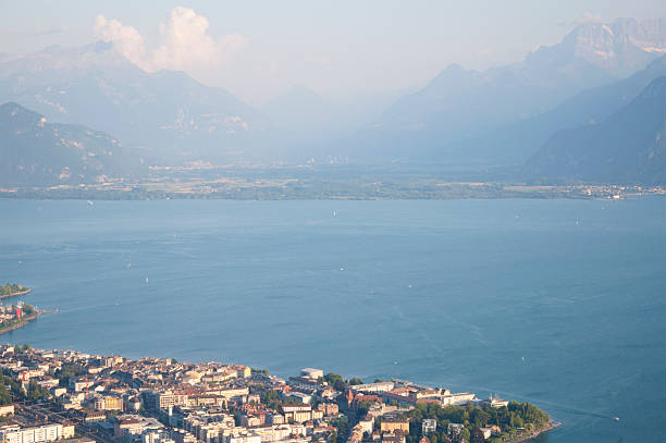 istock Vevey by Lake Geneva in the Summer 486694671