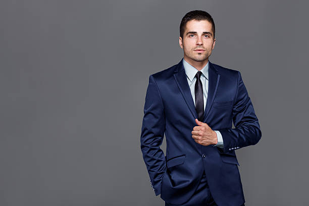 istock handsome young man wears a watch 486696850