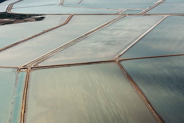 istock Saline aerial view in shark bay Australia 486699192