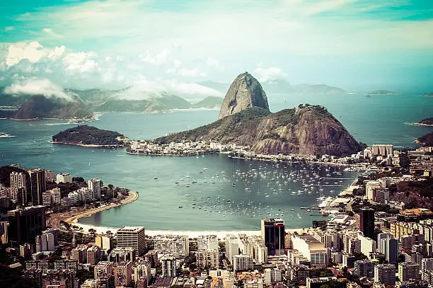 A beautiful day in the city of Rio de Janeiro.