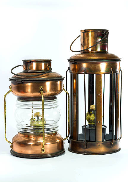 istock vintage style kerosene lamp, lantern on white background 486705192