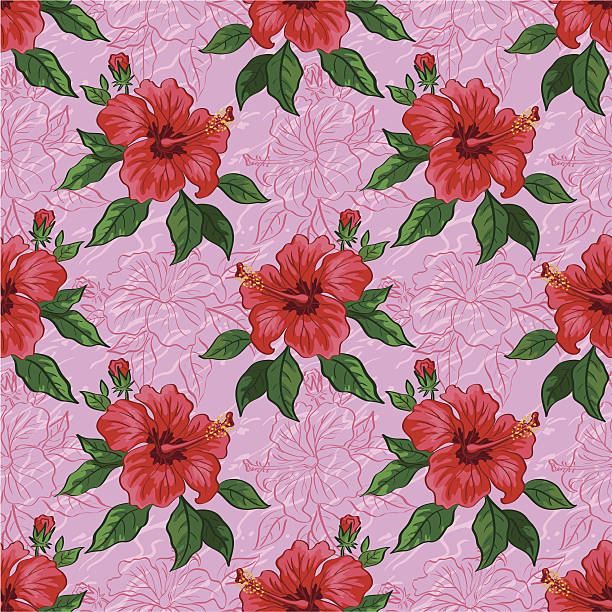 nahtlose floral hintergrund - blossom florescence flower wallpaper pattern stock-grafiken, -clipart, -cartoons und -symbole