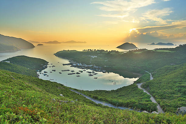 istock Po Toi O from higher perspective, Sai Kung 486708948